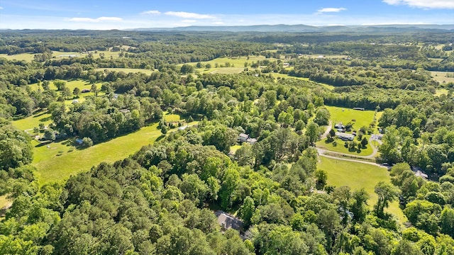 204 Chapman Ct, Lafayette, GA 30728 - drone / aerial view of a forest and a mountain backdrop