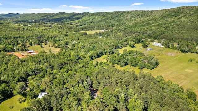 204 Chapman Ct, Lafayette, GA 30728 - aerial view of property and surrounding area featuring a forest