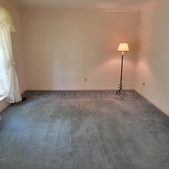 1030 Ambrose Ln, Hixson, TN 37343 - unfurnished room with crown molding, carpet flooring, and baseboards