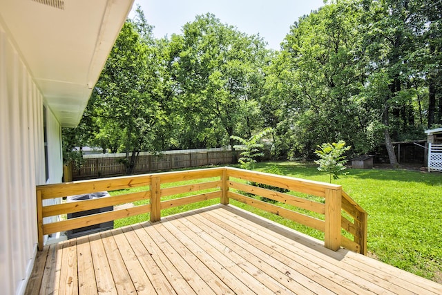 717 W James St, Rossville, GA 30741 - view of deck