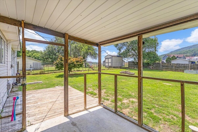 536 Sequatchie Ln, Sequatchie, TN 37374 - view of unfurnished sunroom
