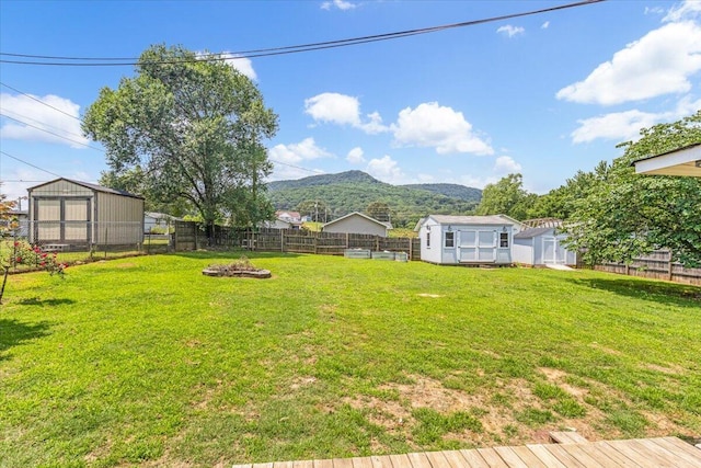536 Sequatchie Ln, Sequatchie, TN 37374 - view of yard with a mountain view