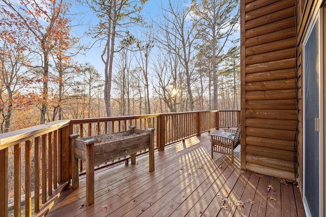 292 Log Cabin Ln Unit 14, Dunlap, TN 37327 - view of wooden deck