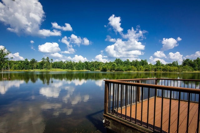 292 Log Cabin Ln Unit 14, Dunlap, TN 37327 - dock with a water view and a wooded view