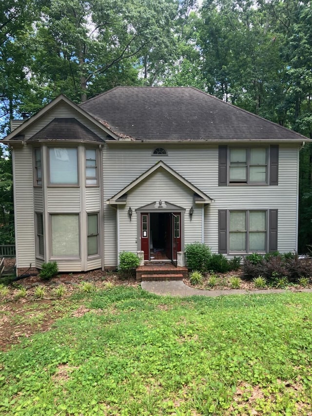 150 Rolling Wood Trl, Cleveland, TN 37312 - view of front of house with a front lawn