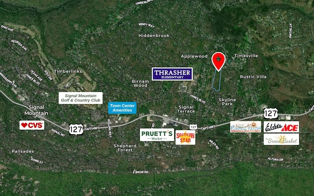 10ACRES Majestic Oaks Dr, Signal Mountain, TN 37377
