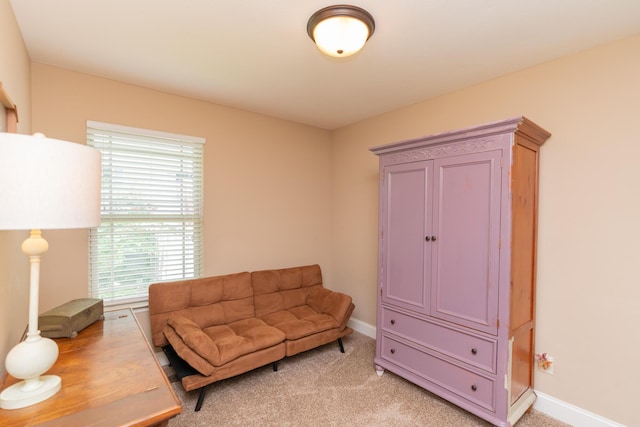 3613 Altamira Dr, Chattanooga, TN 37412 - sitting room with light colored carpet and baseboards
