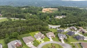 9704 Starry Way, Soddy Daisy, TN 37379 - aerial view of property's location with a forest and nearby suburban area