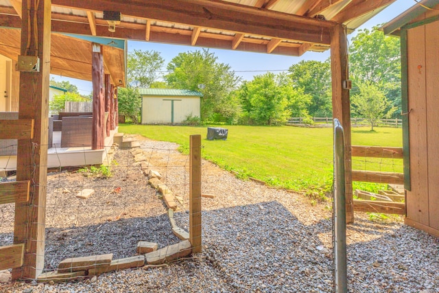 252 Valley View Dr, Dunlap, TN 37327 - view of yard featuring an outbuilding