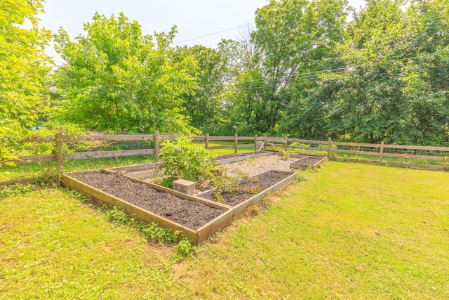 252 Valley View Dr, Dunlap, TN 37327 - view of yard featuring a vegetable garden