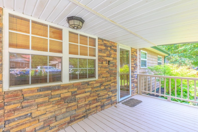 252 Valley View Dr, Dunlap, TN 37327 - view of wooden deck