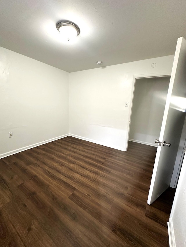 2011 Milne St, Chattanooga, TN 37406 - spare room featuring dark wood-style flooring