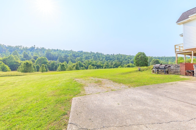 4652 Cherokee Valley Rd, Ringgold, GA 30736 - view of green lawn with a forest view and a view of rural / pastoral area