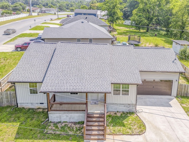 2091 Hummingbird Dr, Dalton, GA 30721 - aerial view of property and surrounding area