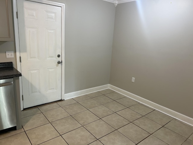 3955 Teakwood Dr, Chattanooga, TN 37416 - spare room with light tile patterned flooring, baseboards, and ornamental molding