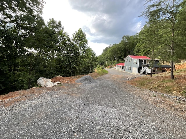 690 Ditch Gap Rd, Whitwell, TN 37397 - view of dirt / gravel driveway with stairs
