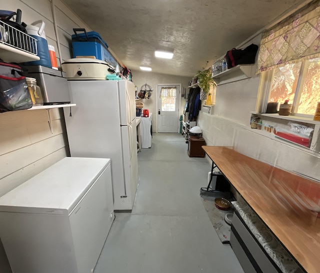 690 Ditch Gap Rd, Whitwell, TN 37397 - basement featuring fridge and freestanding refrigerator