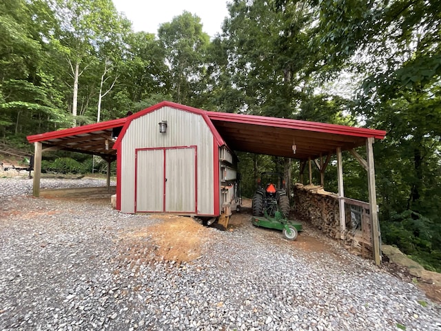 690 Ditch Gap Rd, Whitwell, TN 37397 - view of shed with driveway