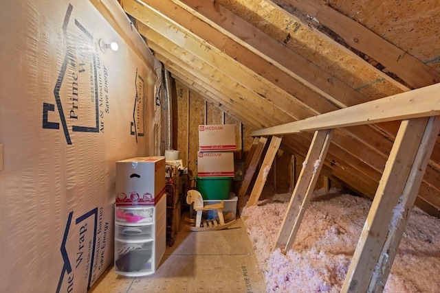 410 Stringer St, Chattanooga, TN 37405 - view of unfinished attic
