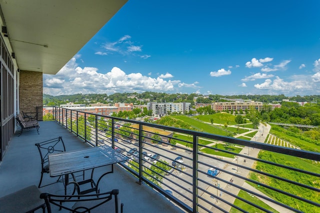 200 Manufacturers Rd Apt 507, Chattanooga, TN 37405 - view of balcony