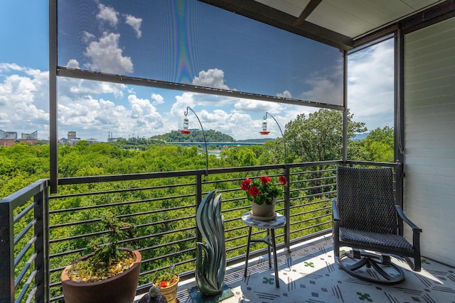 200 Manufacturers Rd Apt 507, Chattanooga, TN 37405 - view of balcony