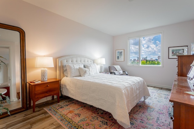 200 Manufacturers Rd Apt 507, Chattanooga, TN 37405 - bedroom with light wood-type flooring and baseboards