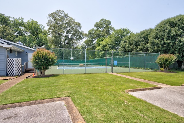 6590 Hickory Brook Rd, Chattanooga, TN 37421 - view of tennis court
