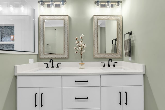 9257 Skyfall Dr, Ooltewah, TN 37363 - bathroom featuring double vanity