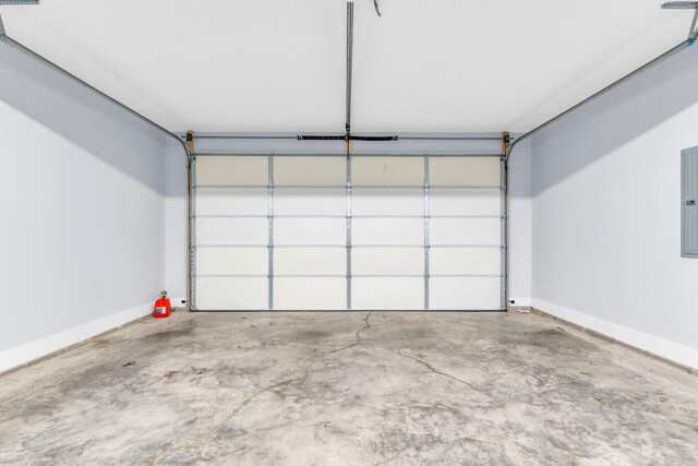9257 Skyfall Dr, Ooltewah, TN 37363 - garage with baseboards
