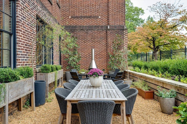 1000 E Martin Luther King Blvd Unit 102, Chattanooga, TN 37403 - view of patio with outdoor dining area