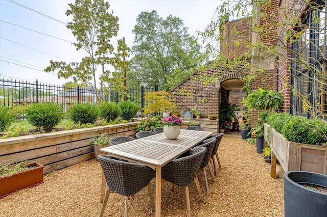 1000 E Martin Luther King Blvd Unit 102, Chattanooga, TN 37403 - fenced backyard featuring outdoor dining area and a patio area
