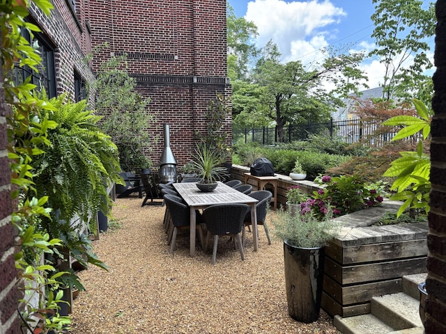 1000 E Martin Luther King Blvd Unit 102, Chattanooga, TN 37403 - view of patio / terrace with outdoor dining area