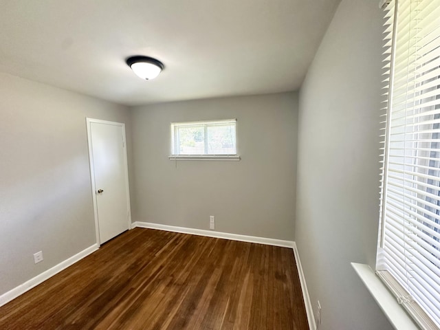 361 Gracie Ave, Ringgold, GA 30736 - spare room with dark wood-style flooring and baseboards