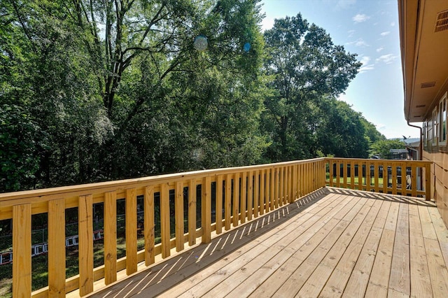 1373 Meadowood Dr, Hixson, TN 37343 - view of deck