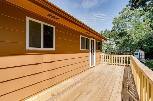 1373 Meadowood Dr, Hixson, TN 37343 - view of wooden deck