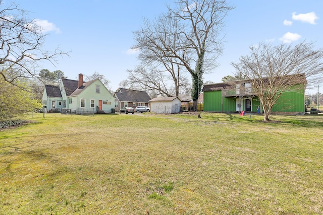 32 S Germantown Rd, Chattanooga, TN 37411 - view of grassy yard with an outdoor structure