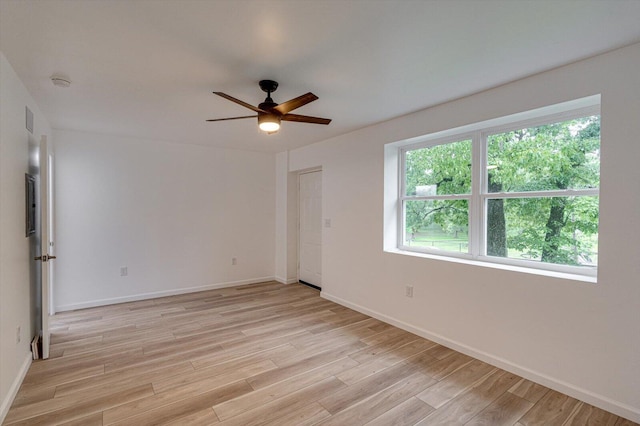 304 Gillespie Rd, Chattanooga, TN 37411 - spare room featuring plenty of natural light, baseboards, and light wood-style floors