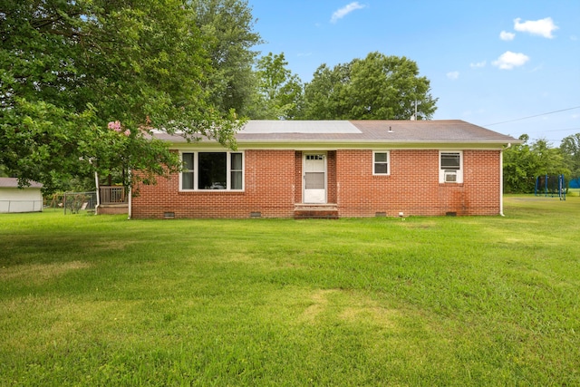 2524 Spring Place Rd SE, Cleveland, TN 37323 - ranch-style home with crawl space, brick siding, and roof with shingles