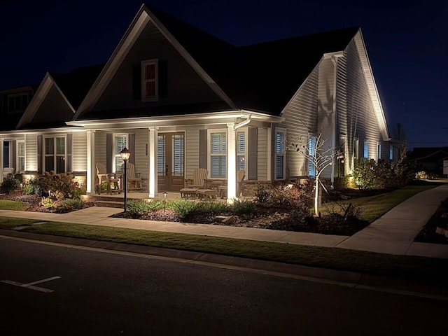 329 Kempton Ln, Dalton, GA 30721 - view of front facade with covered porch