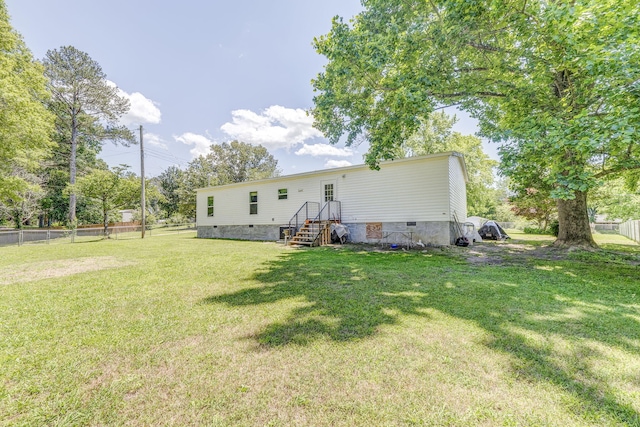 1005 Cohutta Beaverdale Rd, Cohutta, GA 30710 - rear view of property with crawl space