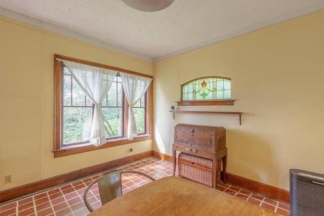 3909 Sunset Ave, Chattanooga, TN 37411 - sitting room with plenty of natural light, a textured ceiling, and baseboards