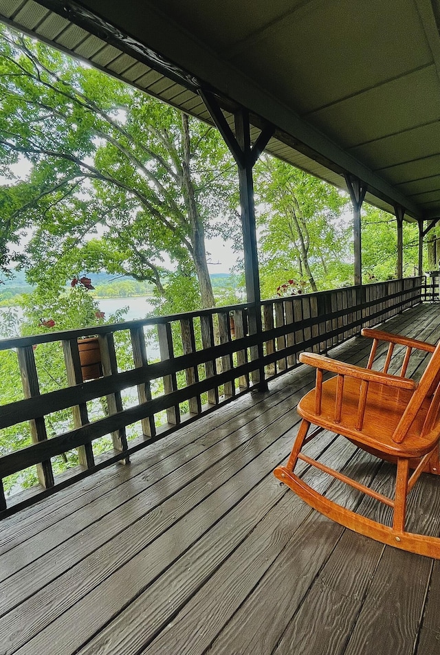 11640 Hixson Pike, Soddy Daisy, TN 37379 - view of wooden terrace