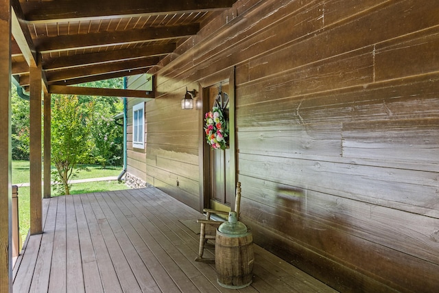 7524 Banther Rd, Harrison, TN 37341 - view of wooden deck