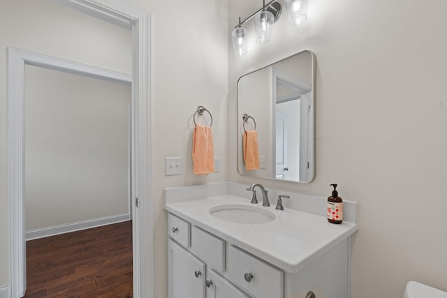3620 Weathervane, Apison, TN 37302 - bathroom featuring wood finished floors and vanity