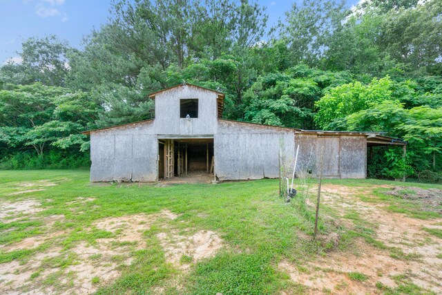 259 Osburn Rd, Chickamauga, GA 30707 - view of pole building with a yard
