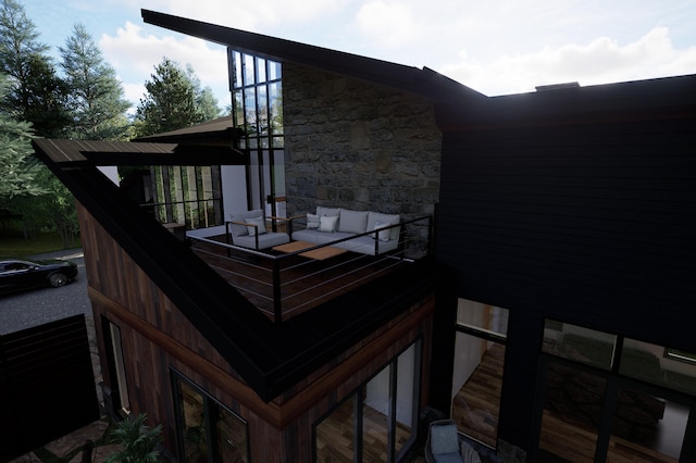 0 Moorehead Ln, Winchester, TN 37398 - wooden deck with outdoor lounge area