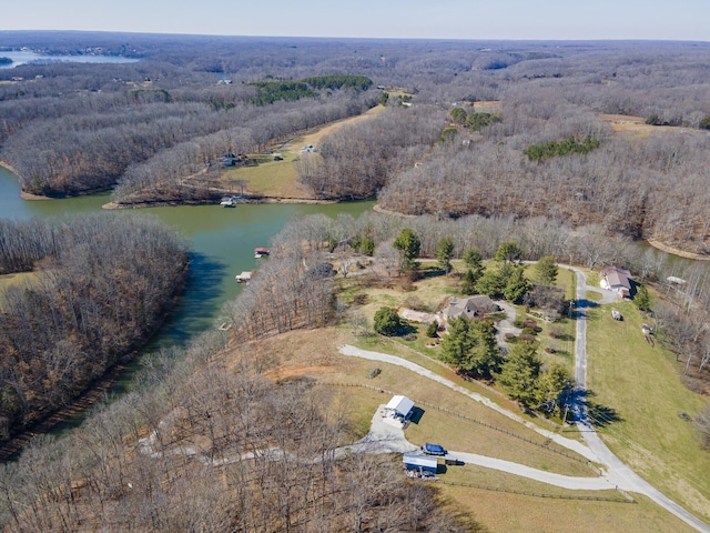 0 Moorehead Ln, Winchester, TN 37398 - view of property location featuring a large body of water and a forest