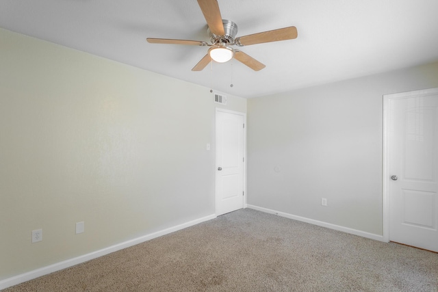 900 Mountain Creek Rd Unit Q263, Chattanooga, TN 37405 - spare room featuring ceiling fan and carpet floors