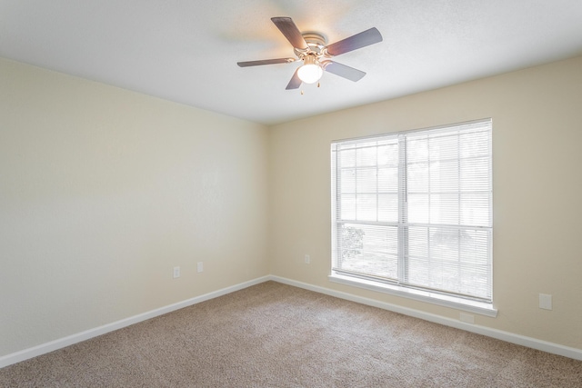 900 Mountain Creek Rd Unit Q263, Chattanooga, TN 37405 - spare room with healthy amount of natural light, light carpet, and ceiling fan