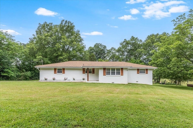 918 Old Lafayette Rd, Chickamauga, GA 30707 - rear view of house featuring a lawn